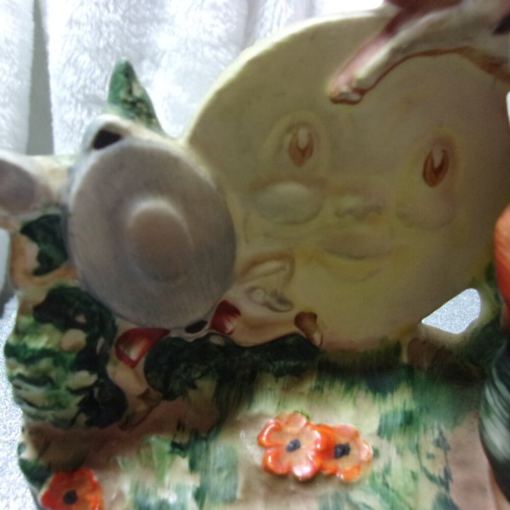 H-427 VINTAGE LEFTON HEY DIDDLE DIDDLE FIGURINE - Picture 6 of 12